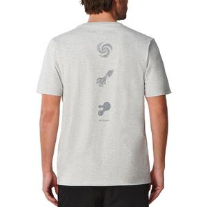ALLZERO Men's Cotton T-Shirt Vintage Graphic Relaxed Fit Crew Neck Short Sleeve Tee (Gray, XXL)