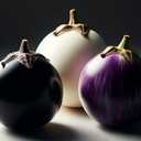 10 x 30+ Seeds Eggplant Round Mix - Vegetable Multicolor