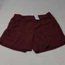 baleaf Women's 3"/5"/7"/9" High Waisted Swim Board Shorts Quick Dry Swimsuits Bottoms Trunks with Pockets L Wine