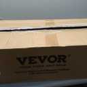 VEVOR Over Washer and Dryer Storage Shelves, 6 Tiers Laundry Room Drying Rack with Hanger Rod and Hooks, Two Rows Adjustable Washer Shelves Space Saver, for Laundry Room Storage & Organization, Black