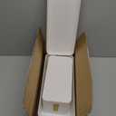 Cable Organizer Box Set of Three, Power Cover Cord Holder Surge Protector for Desk (White)