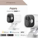 Aqara 4MP Camera Hub G5 Pro WiFi, True Color Night Vision Security Camera Outdoor, 2.4/5Ghz WiFi, HomeKit Secure Video, Thread Border Router, Local Detection, Thread/Zigbee, Supports Alexa,Google Home