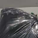 YOUDENOVA Woven Rope Laundry Hamper Basket, 72L Tall Luandry Basket, Baby Nursery Hamper for Blanket Storage in Bedroom-Large- Black