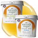 Natures Sugar  Beginner-Friendly Vegan Natural Sugar Wax Hair Removal Bundle for Men & Women  All Skin Types Sugaring Paste for Legs, Arms, Back, Chest, & Bikini Line - (1 All Purpose, 1 Firm)