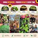 15 x 20 Vegetable Seeds Variety Pack - 12,465+ Non-GMO Heirloom Seeds for Planting Vegetables and Fruits in Individual Seed Packets, Home Garden Seed for Hydroponic, Indoor and Outdoors Gardening