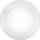 Party Essentials Deluxe Quality Hard Plastic 70 Count Round Party/Dessert Plates, 6-Inch, Clear