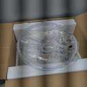 20" Small Ceramic Table Lamps for Bedroom Set of 2, Modern Lamps for Night Stands, Farmhouse Table Lamps for Living Room, Home Office and Hallways,White