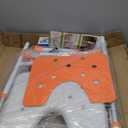 Foldable Shower Chair, Folding Bath Shower Seat for Inside Shower, Minimalist Shower Chair with Arms and Back Height Adjustable, Portable Safety Bath Chairs for Elderly, Seniors, Disabled