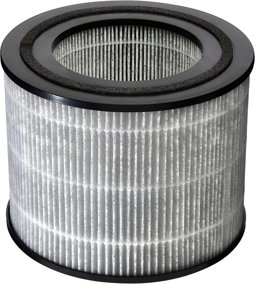 Amazon Basics Air Purifier Replacement 3-In-1 Filter for Amazon Basics Air Purifier B0CL993435 (NOT for other models), Covers Up to 1067 Sq Ft, 1 Pack