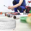 8 Gauge Marine Wire 8 AWG Duplex Marine Grade Wire,100ft Tinned Copper Oxygen-Free Insulated Red& Black Electrical Cable for Boat/Automotive/RV/Camper/Trailer