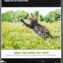 3 x Pet Qwerks Incredibubbles Interactive Cat Toys - Long Lasting Edible Bubbles for Cats - Catnip Flavor - 20 ML