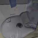 Vicks Warm Mist Humidifier FilterFree 1Gal Tank, Auto ShutOff, Night Light, VapoPad and VapoSteam Compatible (White)