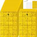 Qualirey 300 Sticky Trap for Gnats 3 x 5'' Dual Side Sticky Fruit Fly Trap with Tie Plant for Flying Insect Fungus Bugs Flying Catcher for Indoor (Yellow)