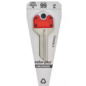 Hillman Color Plus KW1 House Key (66)