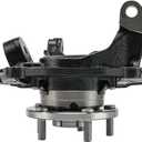 PHILTOP Steering Knuckle & Wheel Bearing Hub Assembly Front Left for 2012-2017 Camry 2.5L L/LE/XLE, 686249
