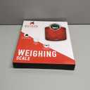 EILISON Highly Advance 2-in-1 Digital & Analog Weighing Scale for Body Weight-400lbs, 4 High Precison GX Sensor Accurate, Thick Tempered Glass, Extra Large Display (Red)