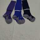 APTESOL Knee High Soccer Socks (3Pair) Team Sport Cushion Athletic Socks for Kids Youth Adult