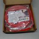 20Ft Quarter Round Trim L-Shaped Bendable Silicone Self-Adhesive Peel and Stick Molding for Floor Edge, Wall Corner, Stairs, Cabinet & Tub, White