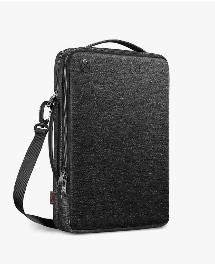 FINPAC Laptop Shoulder Bag for 13-16 inch Compatible with MacBook Air/Pro M3/M2/M1 2024-2018, Surface Laptop/Book
