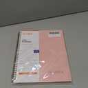 SUNEE 2026 Weekly and Monthly Planner - from January 2026 - December 2026, Daily Agenda Planner with Monthly Tab, Flexible Cover, Note Pages, Pockets, Bookmark, Spiral Binding, Pink, 8.5"x11"