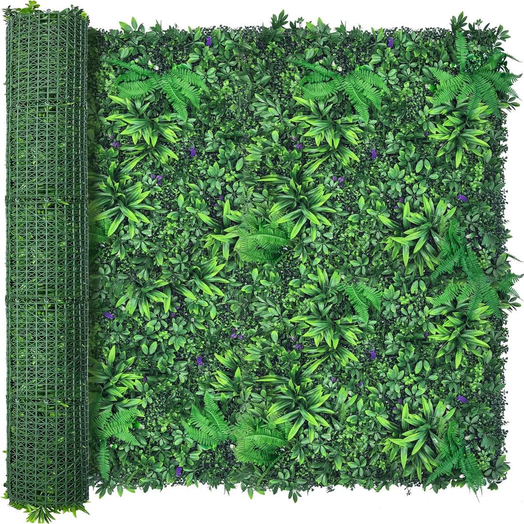 ODTORY Artificial Greenery Wall, 6FT x 12FT(72 SQFT) Fake Plant Roll