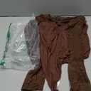 Avidlove Brown Long Sleeve Bodysuit for Women Lace Crew Neck Body Suits Going Out Tops Sheer Western Outfit, Size XL, Brown