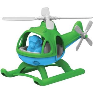 Green Toys Helicopter, Green/Blue