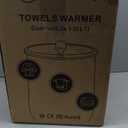 Keenray Towel Warmer, Luxury Towel Warmer Bucket, Auto Shut Off, Fits Up to Two 40"X70" Oversized Towels, Bathrobes, Blankets, PJ's and More, CL1