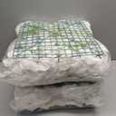 12pcs Flower Wall Backdrop16.5 x16.5 Artificial Floral Panels-White
