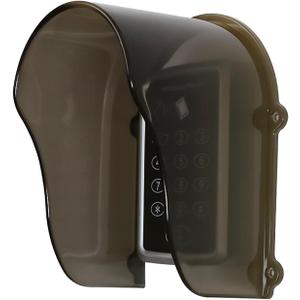 Outdoor Keypad Cover,Plastic Access Control Rain Cover Sun Shade Fingerprint Access Controller Rainproof Cover Protector Door Lock