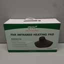 UTK Far Infrared Heating Pads for Neck and Shoulders and Back, Hot to 159, Gift for Men, FSA-HSA Eligible Shoulder Heating Pad with 66 Jade, 0-240 Min Auto Shut Off, Adjustable Size (23 x 24'')