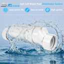 T-9 Salt Cell for Pool Chlorinator System Fits Hayward Cell T-9 W3T-Cell-9 BLT9H AquaRite, AquaTrol & More Salt Water Pool Up to 25K Gallon