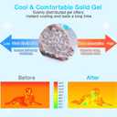 Dog Cooling Mat, Pet Cooling Mat with Non-Toxic Solid Gel, Self-Cooling Pad for Dogs, Waterproof, Durable Cooling Bed for Indoor, Outdoor, Summer
