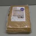 MIULEE Taupe Back Tab Blackout Curtains 108 Inch Long 2 Panels Set for Bedroom, Rod Pocket/Pinch Pleat Extra Long Thermal Insulated Living Room Darkening Pleated Light Blocking Drapes