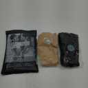 Zipper Compression Socks for Women & Men 2 Pairs15-20mmhg Open Toe Compression Stockings for Nurse and Long Standing Crowd (Large-X-Large, Black beige)