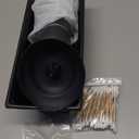 KAUGIC Upgraded Ear Wax Removal with One-Piece Waste Tank, Safe Ear Cleaner with Water Temperature Sensor, Effective Ear Irrigation Kit, IPX7, Semi-Transparent