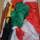 JOYIN Christmas Inflatable Decoration, Blow Up Joy with Santa with Build-in LEDs for Xmas Party Outdoor Decor, Christmas Inflatable Decoration for Outdoor Yard Garden Lawn Xmas Decor