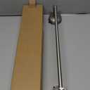 DGYB Suction Cup Towel Bar for Bathroom 17 Inch Brushed Nickel Towel Holder Stainless Steel Premium Kitchen Towel Rack Wall Mounted