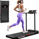 Treadmill for Home, Walking Pad with Handle Bar. 2 in 1 Walking Pad Treadmill 300+ lb Capacity, Compact Treadmills with Desk Workstation for Small Spaces. 3.0HP Portable Running Machine for Home Small