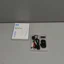 Bluetooth 5.4 Transmitter Receiver aptX Adaptive for 2 AirPods/Headphones, 2-in-1 Bluetooth Audio Adapter with Mic & LED Display for TV, Airplane Travel, 3.5mm AUX Wireless Adapter for Car/Home Stereo (Black)