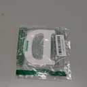 AOCEAN 4 Inch White Wood Letters Unfinished Wood Letter for Wall Decor Decorative Standing Letters Slices Sign Board Decoration for Craft Home Party Projects (D)