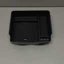 Center Console Organizer Compatible with Kia Carnival KA4 MPV 2022 2023 2024 2025 2026 Accessories Armrest Storage Box, Secondary Insert Tray Coin Holder, Black