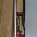 TONIAL Curtain Rods 32 to 58 Inch(2.6-4.8ft), Telescoping Splicing 3/4 Single Rods for Windows 20 to 53 Inch(1.7-4.4ft) Decorative Drapery Rod with Acrylic Diamond Finial, Nickel