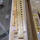 Ball & Cast Full Over Full Size Wooden Bunk Bed with Ladder and Guardrails,Low Floor Bunk Beds w/Slats Support,Space-Saving Multifunction Furniture for Apartment,Bedroom,Natural