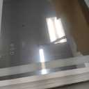 LOAAO 35.4"x29.9" LED Mirror for Bathroom, Lighted Bathroom Mirror with Lights, Anti-Fog, Dimmable, Memory Function, Clear Reflection