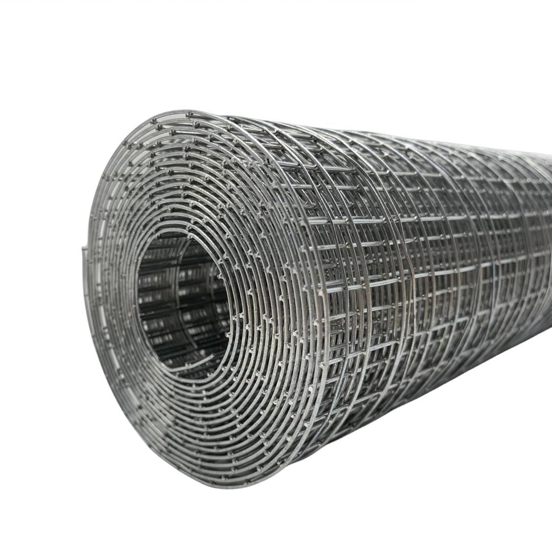 Vonoso Stainless Steel 304 Welded Wire Mesh-23 inches x 10 feet 1/2 inch Hardware Cloth