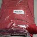 NICETOWN Red Blackout 120" Velvet Curtains for Backdrops, Thermal Insulated Noise Reducing Drapes for Film, Extra Long Window Treatments for Large Sliding Door (2 Panels, 52" Wide)