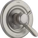 Delta Faucet Lahara 17 Series Dual-Function Shower Handle Valve Trim Kit, Stainless T17038-SS (Valve Not Included) (9.00 x 8.00 x 0.06 inches)