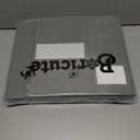 4 Pack Foldable Bed Sheet Set Organizer With Handle, Linen Closet Storage For Blankets, Duvet Covers, With Window And Label, Organizing Bedding, Queen & King Size, Gray