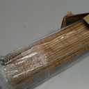 LazBlinds No Tools No Drill Cordless Bamboo Roman Shades, Light Filtering Window Treatment, Roll Up Bamboo Blinds for Windows 35'' W x 48'' H, Ceylon Light Russet